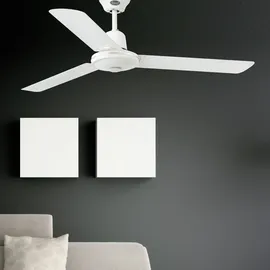 FARO Eco Indus 122 cm Deckenventilator weiß