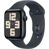 Apple Watch SE 2024 GPS 44 mm Aluminiumgehäuse mitternacht, Sportarmband mitternacht M/L