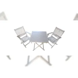 Sedex Gartenset Linus Weiß gewischt