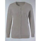 Sieh an! Strickjacke in Grau 40