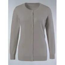 Sieh an! Strickjacke in Grau 40