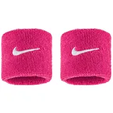 Nike 2er Pack NIKE Swoosh Classic Schweißbänder 639 - vividpink/white