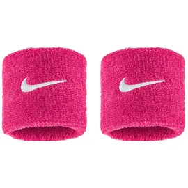 Nike 2er Pack NIKE Swoosh Classic Schweißbänder 639 - vividpink/white