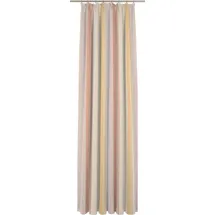 Wirth Gardine WIRTH "28066" Gr. 5, orange (terrakotta), B:300cm H:175cm, Polyester, Gardinen, Gardine, Store - Faltenband 1:3