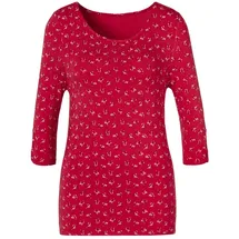 LASCANA 3/4-Arm-Shirt Damen rot Gr.32/34