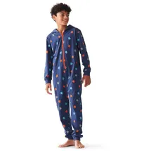 Buffalo Overall für Jungen und Mädchen mit Sternen bedruckt blau 146/152