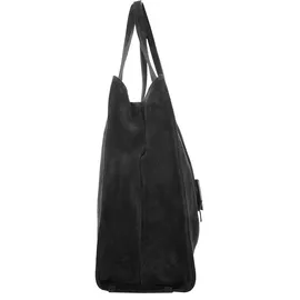 forty forty° Shopper Leder Black