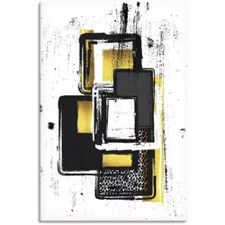 Artland Wandbild »Abstrakte Malerei Nr. 3 gold«, Muster, (1 St.), als Leinwandbild, Poster, Wandaufkleber in verschied. Größen Artland Farbe Bild(er): goldfarben
