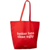 Fisura Tote Bag Rot/Rosa 70 x 51 cm