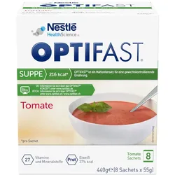 OPTIFAST Suppe Tomate Geschmack 8X55 g Pulver
