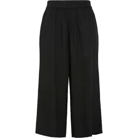 Pieces PCPIA HW Wide Culotte Schlupfhose Schwarz XL