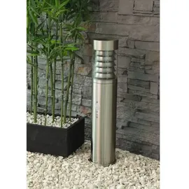 Heitronic Sockelleuchte Edelstahl 45 cm E27 IP44 mit Bewegungsmelder