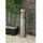 Heitronic Sockelleuchte Edelstahl 45 cm E27 IP44 mit Bewegungsmelder