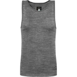 normani Outdoor Sports Herren Merino Unterhemd Alice Springs in Grau | Gr.: XXL