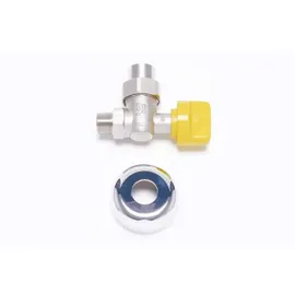 Bosch Gashahn R 1/2 Eckform mit Rosette