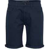 Indicode Jeansshorts IDPokka", Herren, Gr. S, N-Gr, blau (navy), Obermaterial: 98% Baumwolle CO. 2% Elasthan EL., Jeans Jeansshorts
