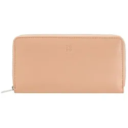 DuDu Geldbörse RFID Schutz Leder 20 cm puder rosa