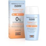 Isdin Fotoprotector Fusion Fluid Mineral LSF 50 (50ml) | 100% mineralischer Lichtschutz für empfindliche Haut