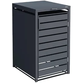 Weka Mülltonnenbox Gary 68 x 80 x 116 cm grau