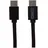 2Go Lade-/Datenkabel USB-C auf USB-C schwarz,