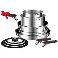 TEFAL INGENIO EMOTION TOPFSET 10-TEILIG TÖPFE PFANNEN DECKELN GRIFFE + GESCHENK!