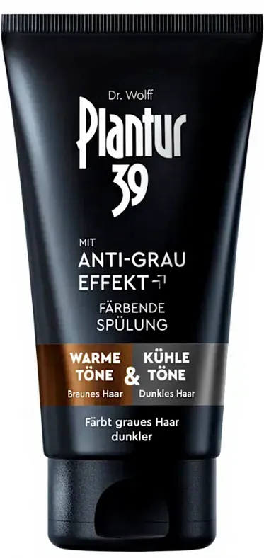 Plantur 39 Anti-Grau Effekt Farbspülung Warme & Kühle Töne für braunes bis dunkles Haar