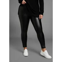 laura scott curve Lederimitathose CURVE Skinny Schwarz 54