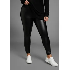laura scott curve Lederimitathose CURVE Skinny Schwarz 54