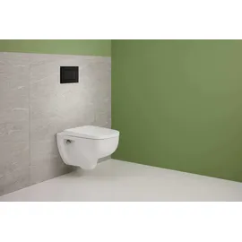 Geberit Renova Plan Wand-Tiefspül-WC mit WC-Sitz Weiß