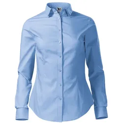 Malfini  Bluse Drew Style Blau, Gr. XS