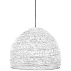 Stylische Hängeleuchte Ball M Weiß HKliving