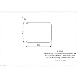 Reginox IB Küchenspüle, R32022, OKG