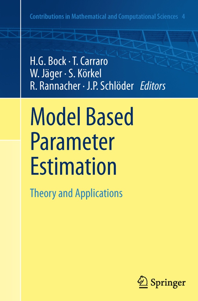 Model Based Parameter Estimation  Kartoniert (TB)