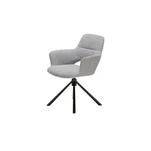 MCA Furniture uno Esszimmerstuhl drehbar , grau , Maße (cm): B: H: T: 64.0