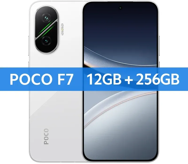 【Marke+】POCO F7 5G Snapdragon ® 8s Gen 4 NFC 6500 mAh Akku 6,83 Zoll 1,5 K AMOLED 50 MP Kamera OIS 90 W HypeCharge Smartphone 【Marke+】POCO F7 5G Snapdragon ® 8s Gen 4 NFC 6500 mAh Akku 6,83 Zoll 1,5 K AMOLED 50 MP Kamera OIS 90 W HypeCharge Smartphone