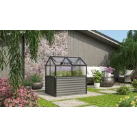 Vitavia Frühbeet Zola Kunststoff Schwarz HKP 4 mm 1,00 m2