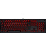 Corsair K60 PRO schwarz, LEDs rot, CHERRY VIOLA, USB, DE (CH-910D029-DE)