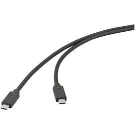 Renkforce USB-C auf USB-C 2 m Schwarz