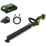 Greenworks HT2002A1 51 cm inkl. 1 x 2,0 Ah und Ladegerät