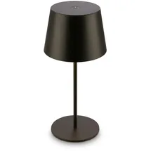 B.K.Licht Tischleuchte Schwarz