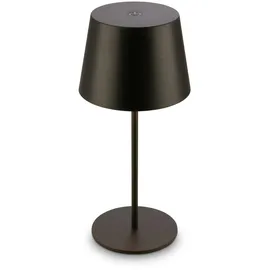 B.K.Licht Tischleuchte Schwarz