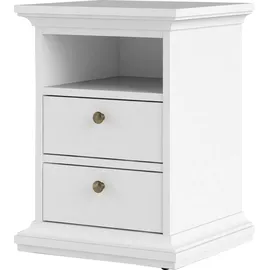 Home Affaire Nachtschrank Paris 43,6 x 40 x 58,8 cm Weiß