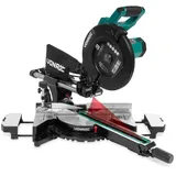 VONROC Kapp- und Gehrungssäge pro - 2200W - 255mm - Multi-Material - Mit Laser, LED-Licht & 48T Sägeblatt