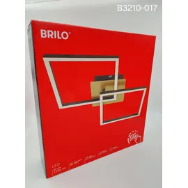Brilo Frame 2x LED 11W braun-gold