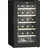 Homcom Weinkühlschrank 65 L Getränkekühlschrank für 24 Flaschen, 5-20°c, Schwarz
