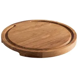 Servierbrett PIZZA aus Eichenholz Ø 24 cm