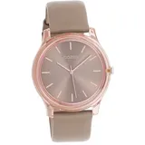 Oozoo Damen Armbanduhr Timepieces Analog Leder taupe braun D2UOC11144 - Grau