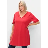sheego Longshirt Rot 48/50