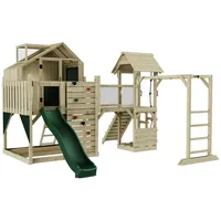 OUTDOORTOYS Spielturm Luna Dunkelgrün