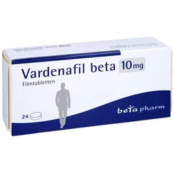 Vardenafil beta 10 mg Filmtabletten 24 St
